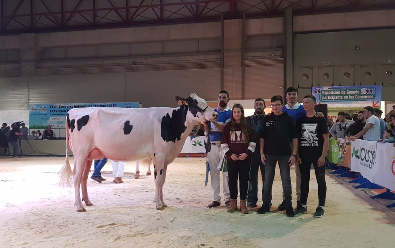 Rey 747 July High Octane, vaca gran campeona GandAgro 2019