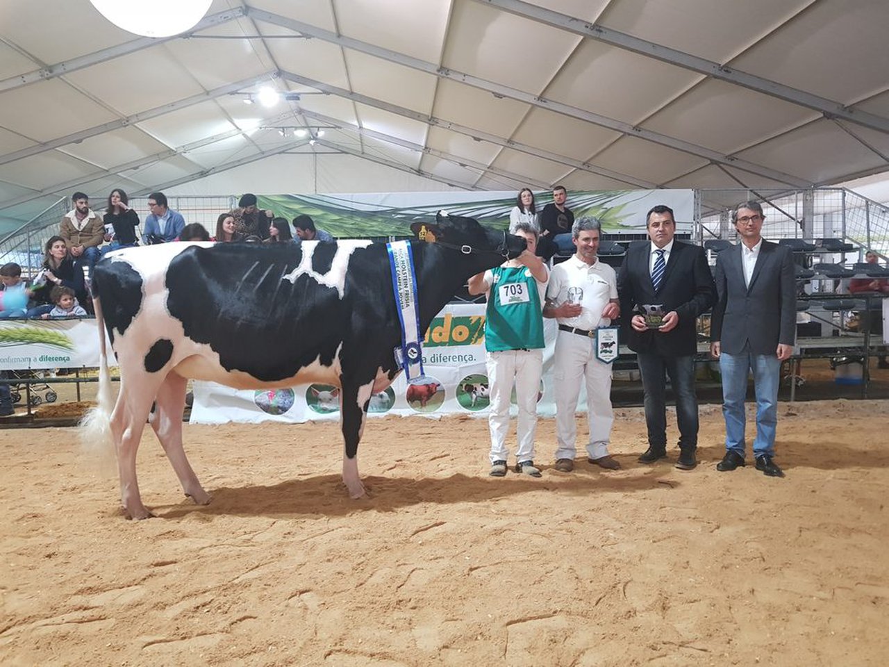Encanto Byway 527, novilla gran campeona en el concurso de Trofa