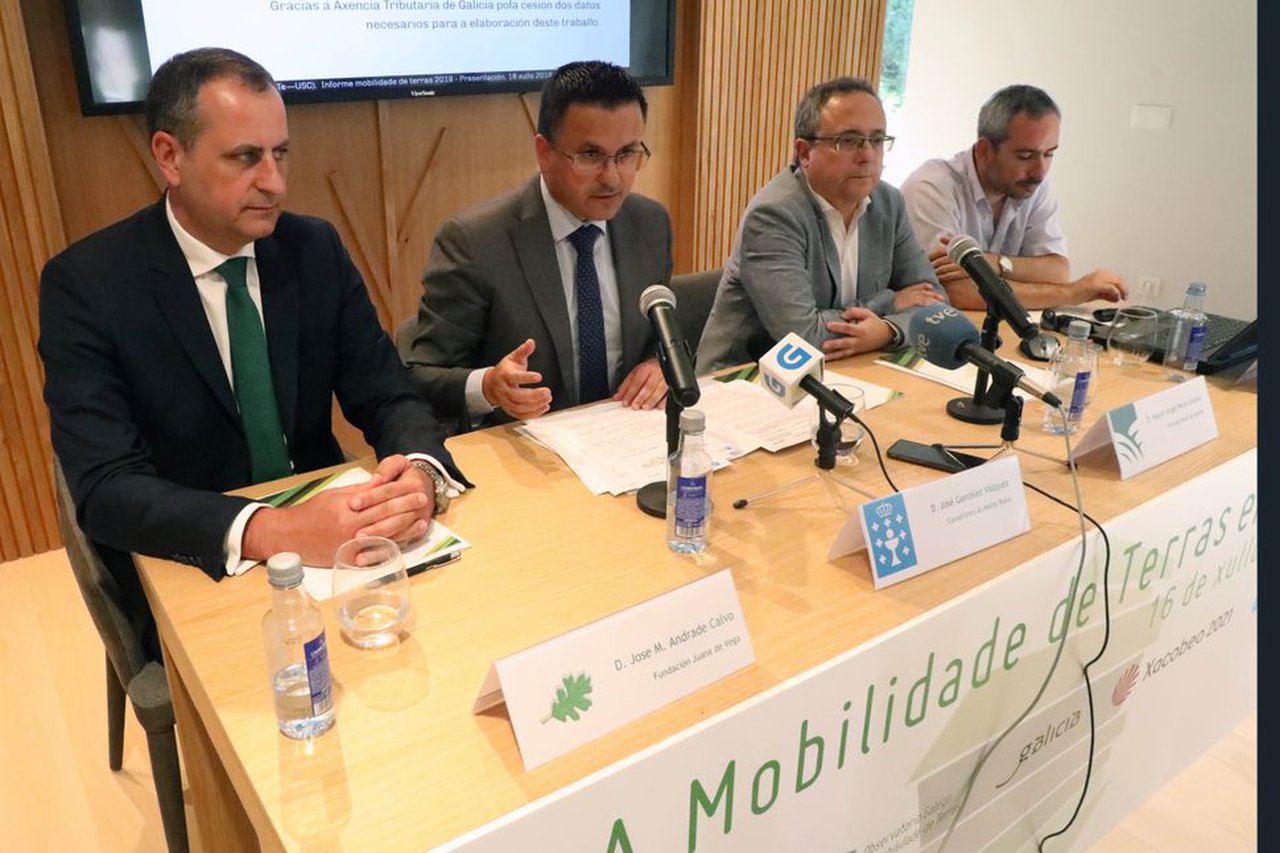 El precio medio de la tierra rústica en Galicia creció cerca de un 12 % en 2017