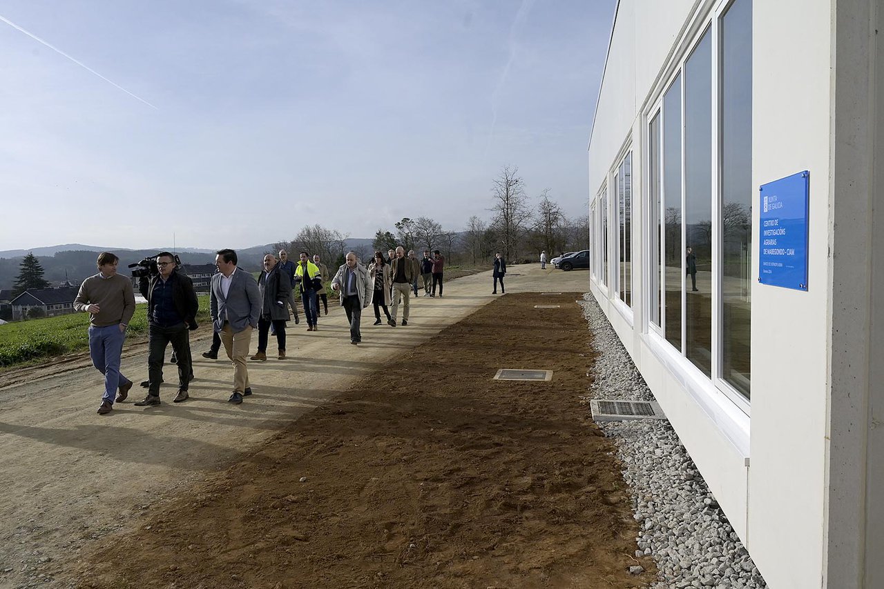 Finalizada la construcción del nuevo banco de germoplasma de Mabegondo