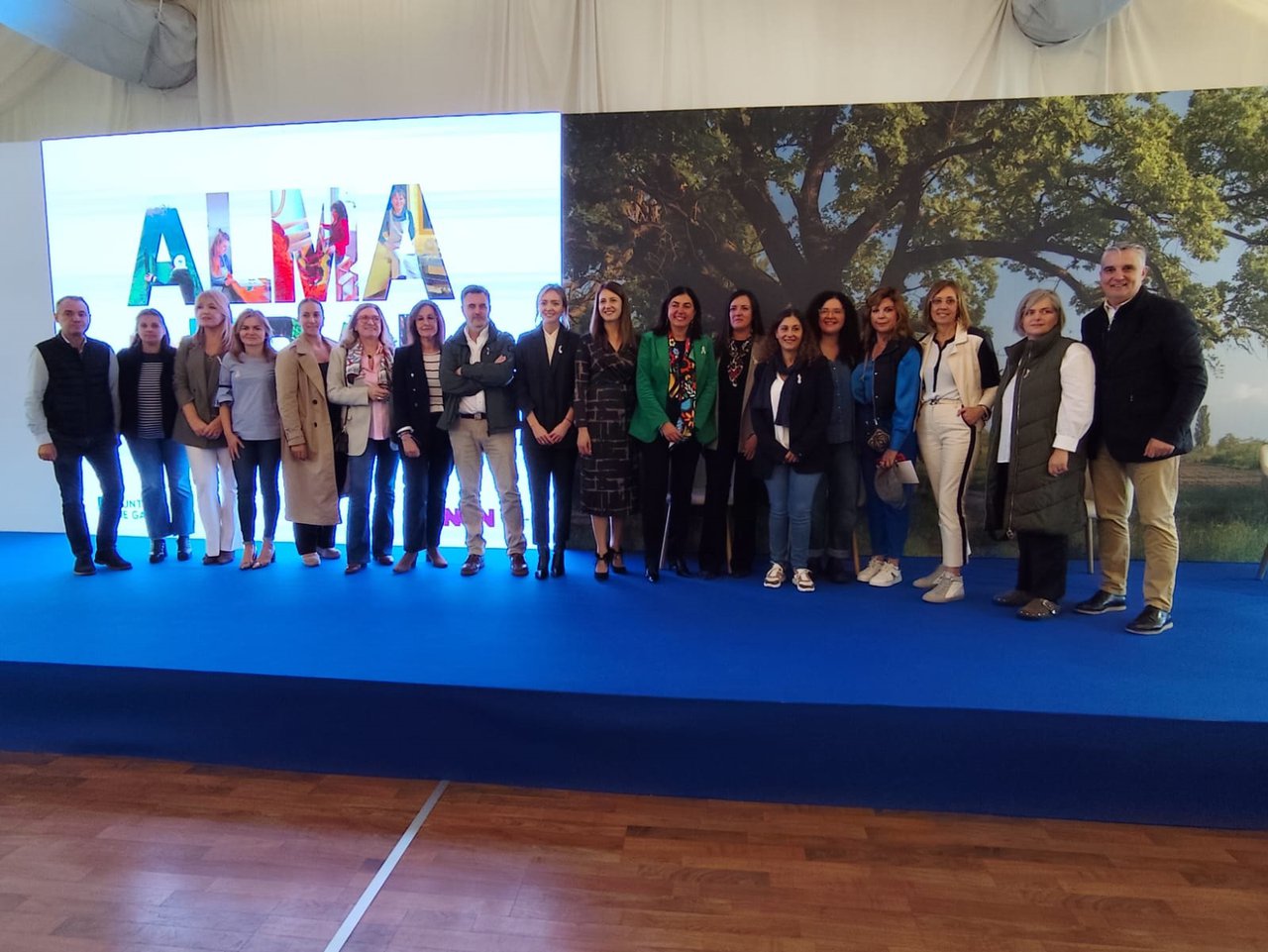 La iniciativa de la Xunta de Galicia, Alma Rural, puso en valor hoy a las mujeres que viven y trabajan en el medio rural