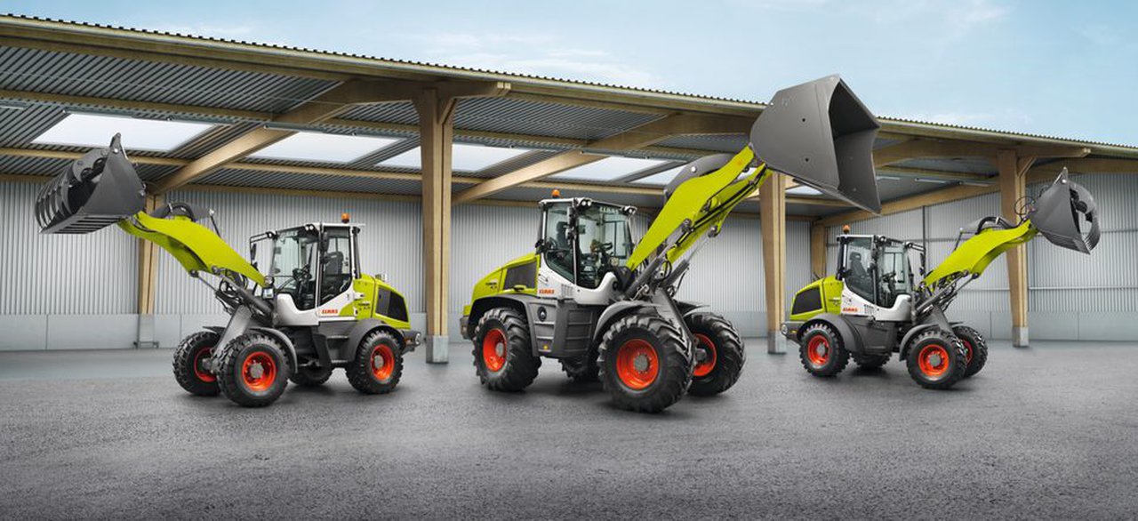 CLAAS presenta una nueva serie de cargadoras de cuatro ruedas