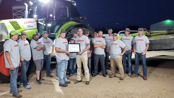 CLAAS acada un novo récord
