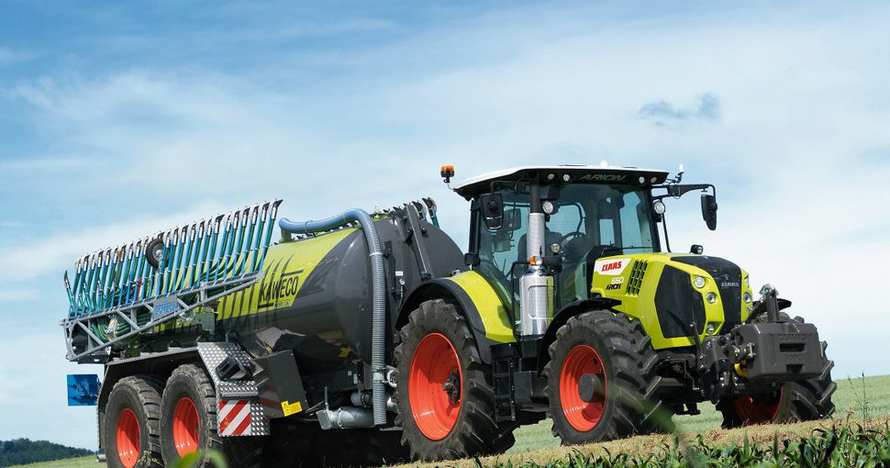 CLAAS presenta o freo do remolque automático para ARION CMATIC
