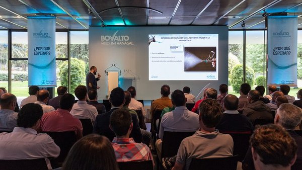 Boehringer Ingelheim presentou Bovalto Respi Intranasal ante máis dun cento de veterinarios