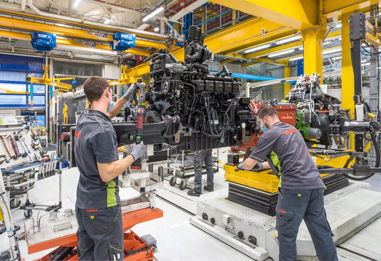 Claas pon en marcha a "fábrica do futuro" en Le Mans