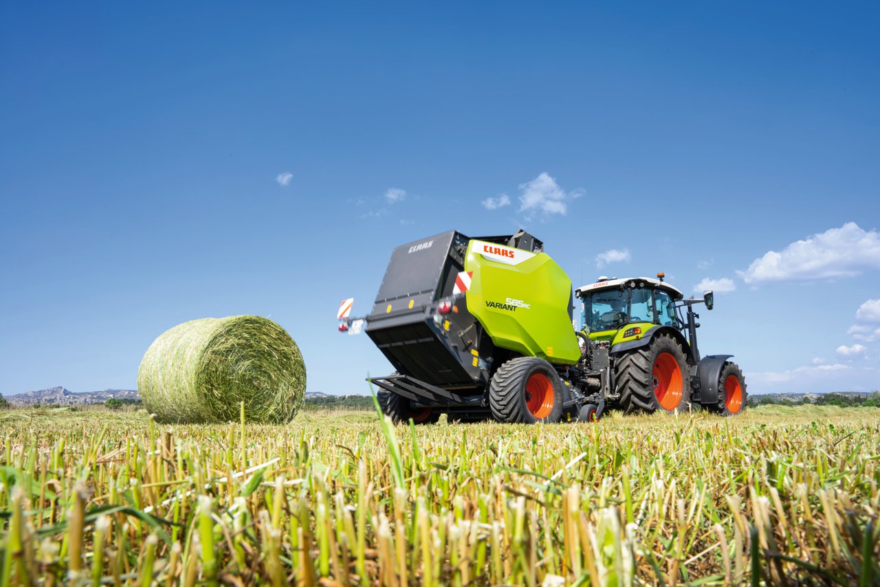 Claas presenta las nuevas rotoempacadoras Variant 500 para la campaña 2023