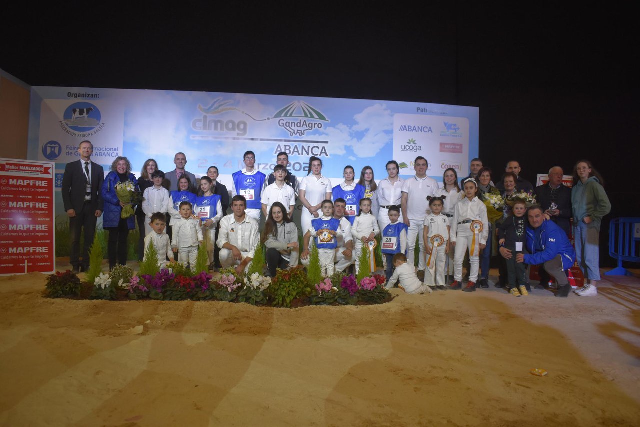 El premio a mejor manejador en GandAgro 2023 fue para Llorenç Bosch