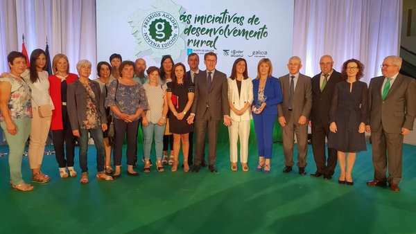El grupo Mulleres de Seu de CLUN, premio Agader 2018
