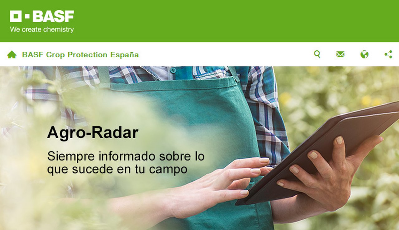 Nace Agro-Radar, o novo servizo dixital e gratuíto de BASF