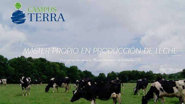 Abierto el plazo de inscripción en el Máster de Producción de Leche