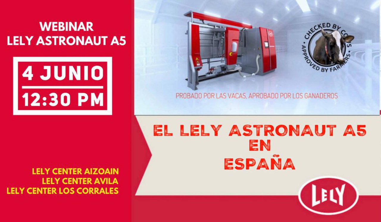 Xornada online sobre o Lely Astronaut A5 en España