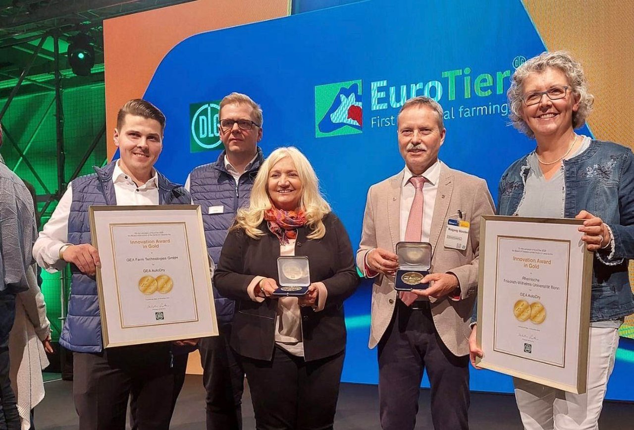 GEA AutoDry, medalla de oro de los Premios a la Innovación en EuroTier 2022
