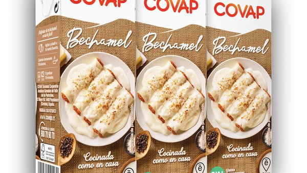 Lácteos Covap lanza unha salsa bechamel cociñada coma na casa