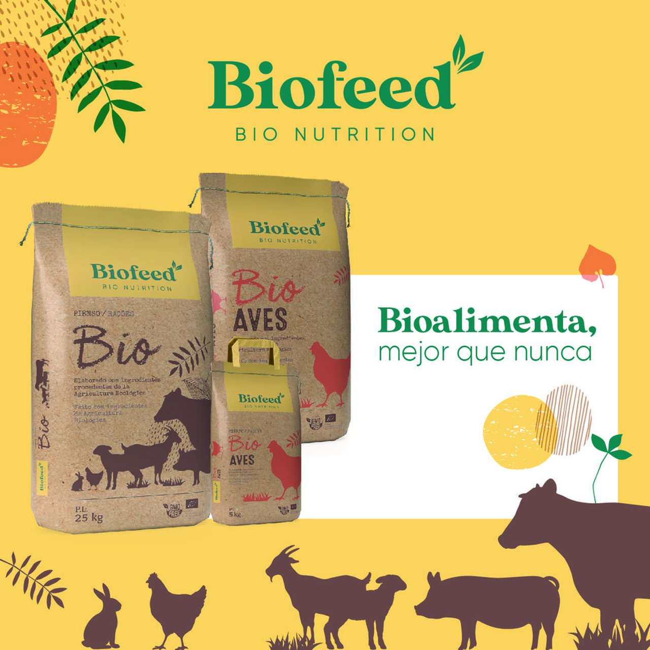 Nace Biofeed: alimentación ecológica con la confianza de Nanta