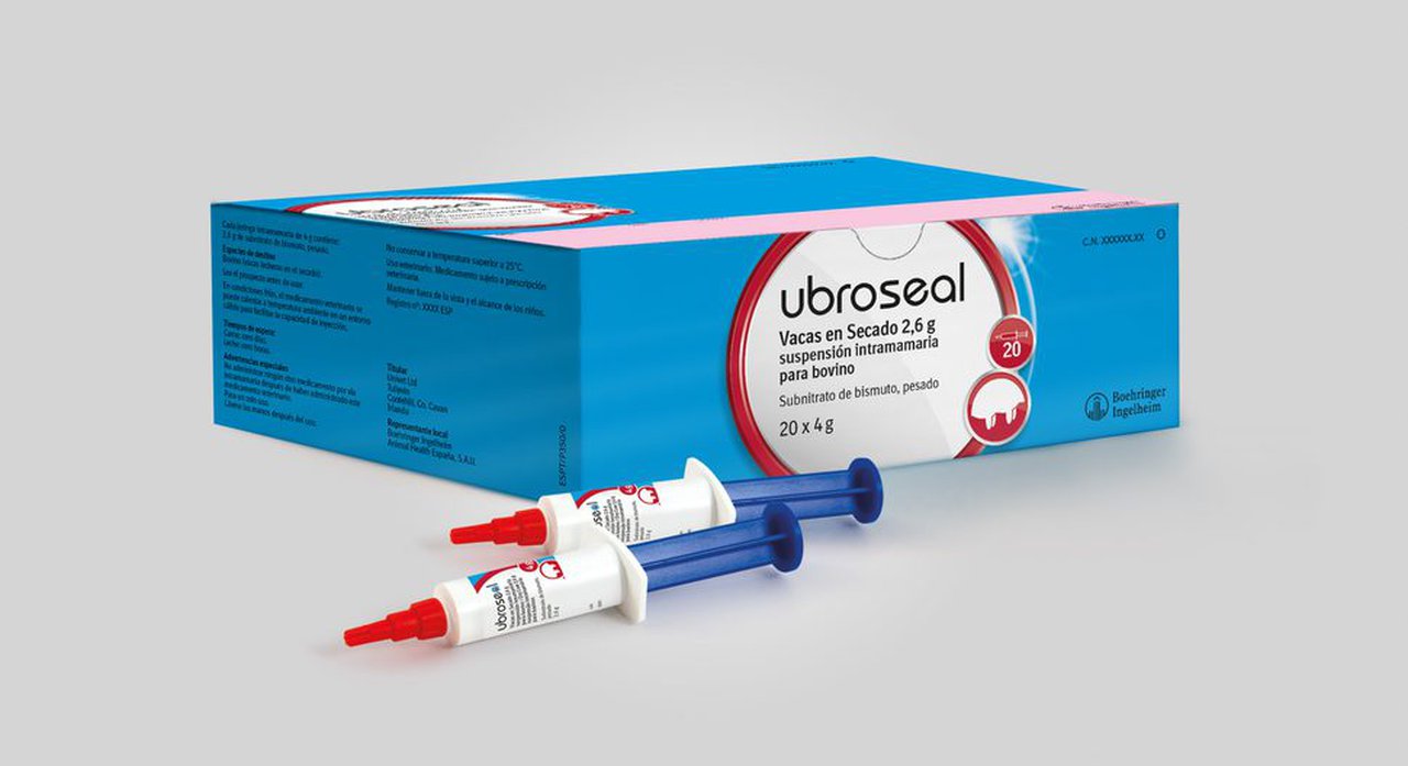 Boehringer Ingelheim suma ao seu portfolio de produtos para a Saúde da Ubre un selador de tetos de cor azul