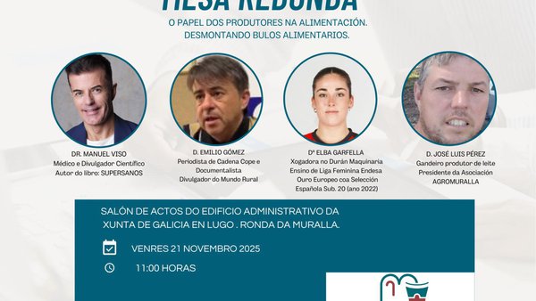 Agromuralla celebra su 10º aniversario en Lugo desmontando bulos sobre el consumo de lácteos
