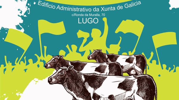 Agromuralla pide a la población que se movilice por unos precios justos para los productores de leche