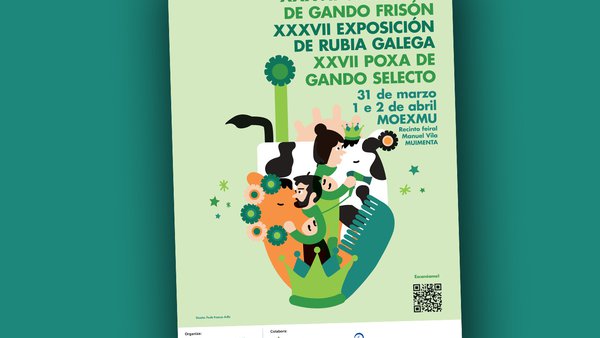 Este es el cartel de la Moexmu, que se celebrará el primer fin de semana de abril