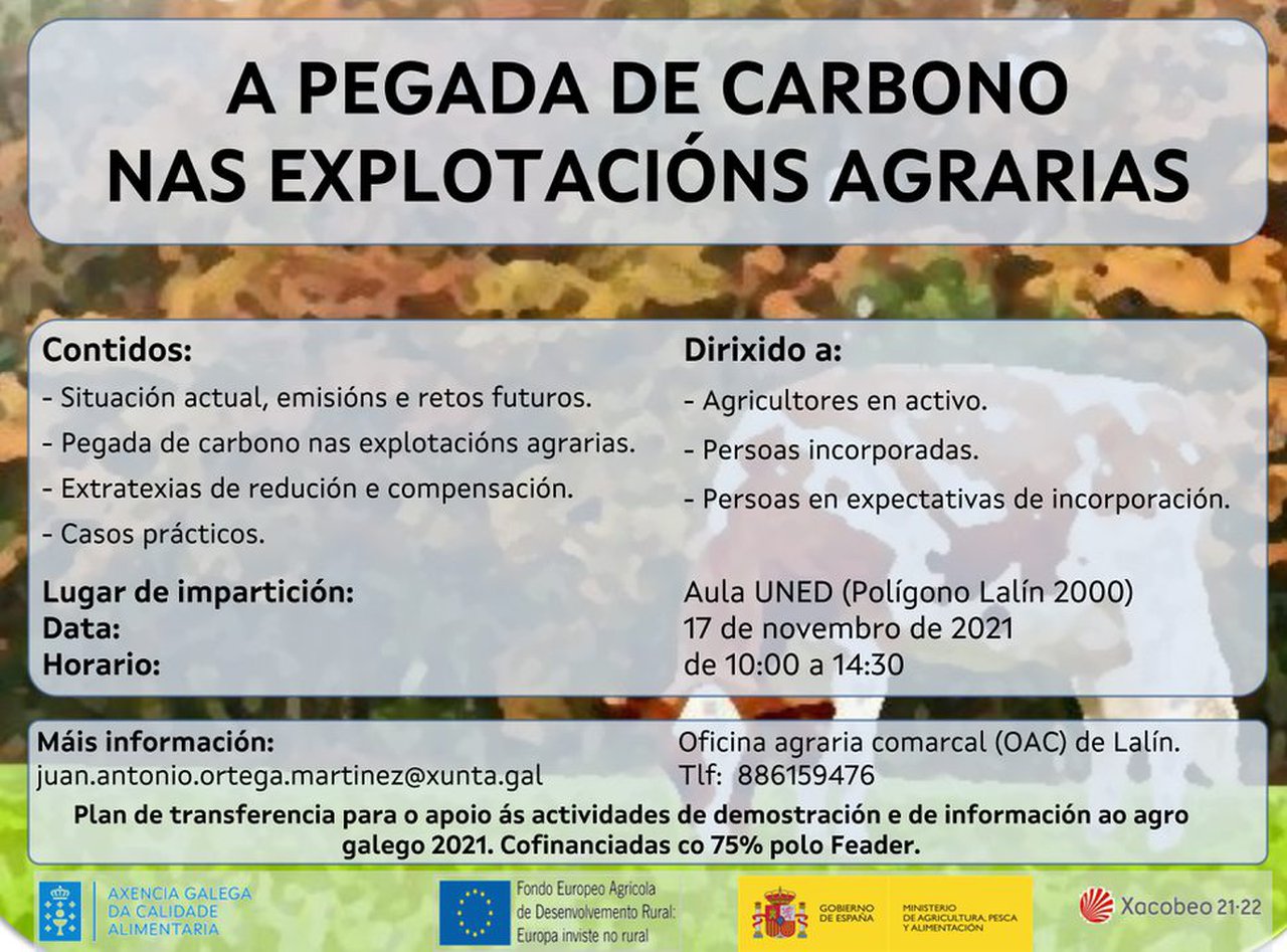 Jornada sobre la huella de carbono en Lalín