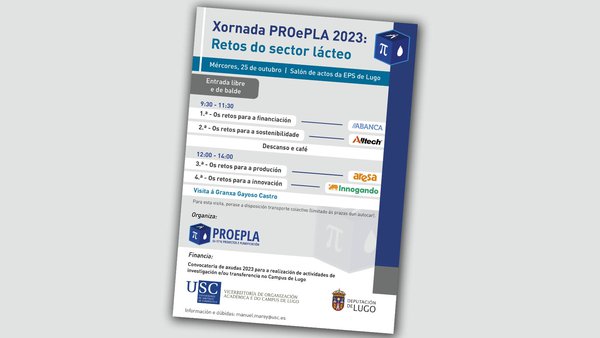 La jornada "Retos del sector lácteo" de PROePLA llega el 25 de octubre