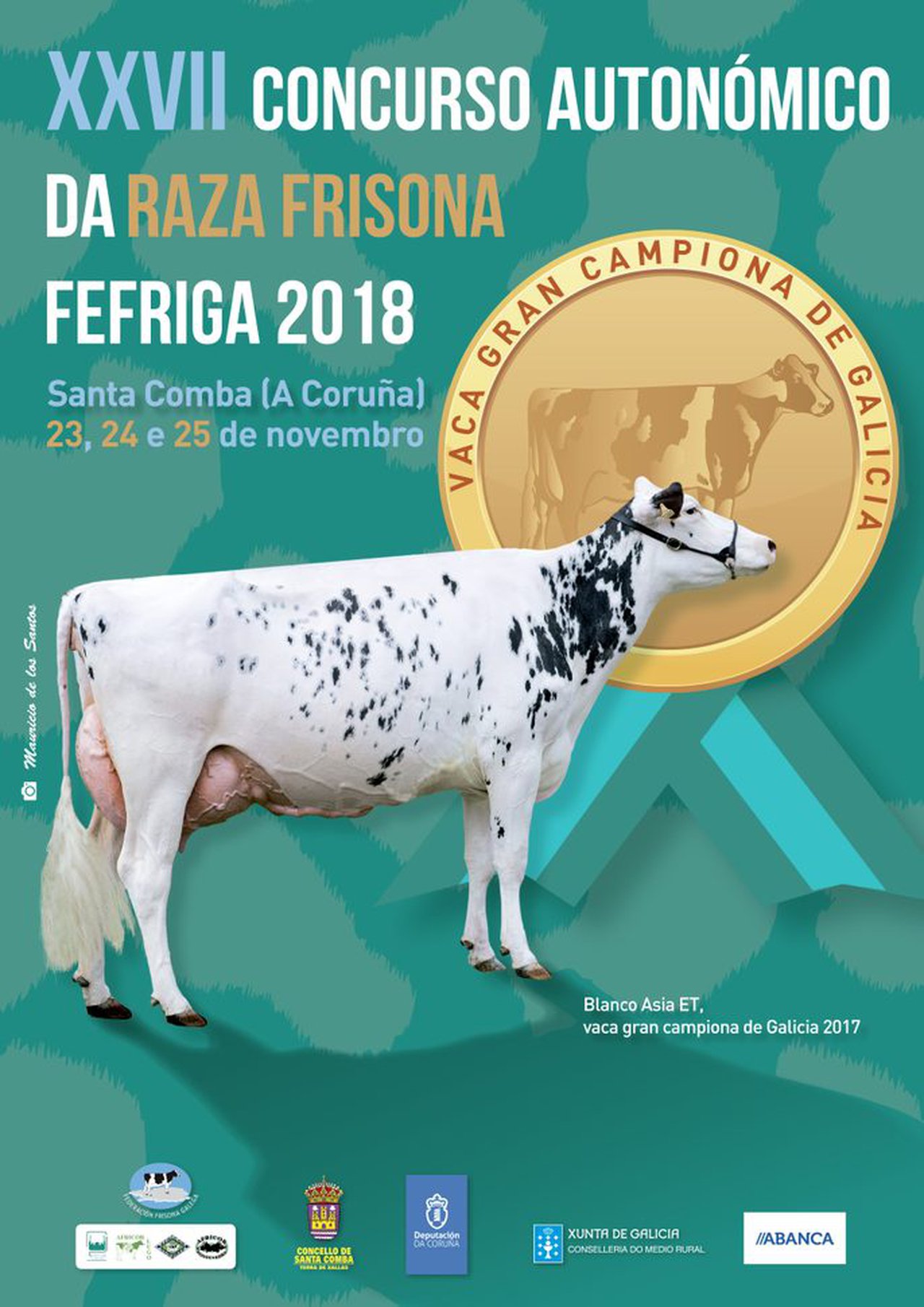 Tres días para el Concurso Autonómico de la Raza Frisona Fefriga 2018