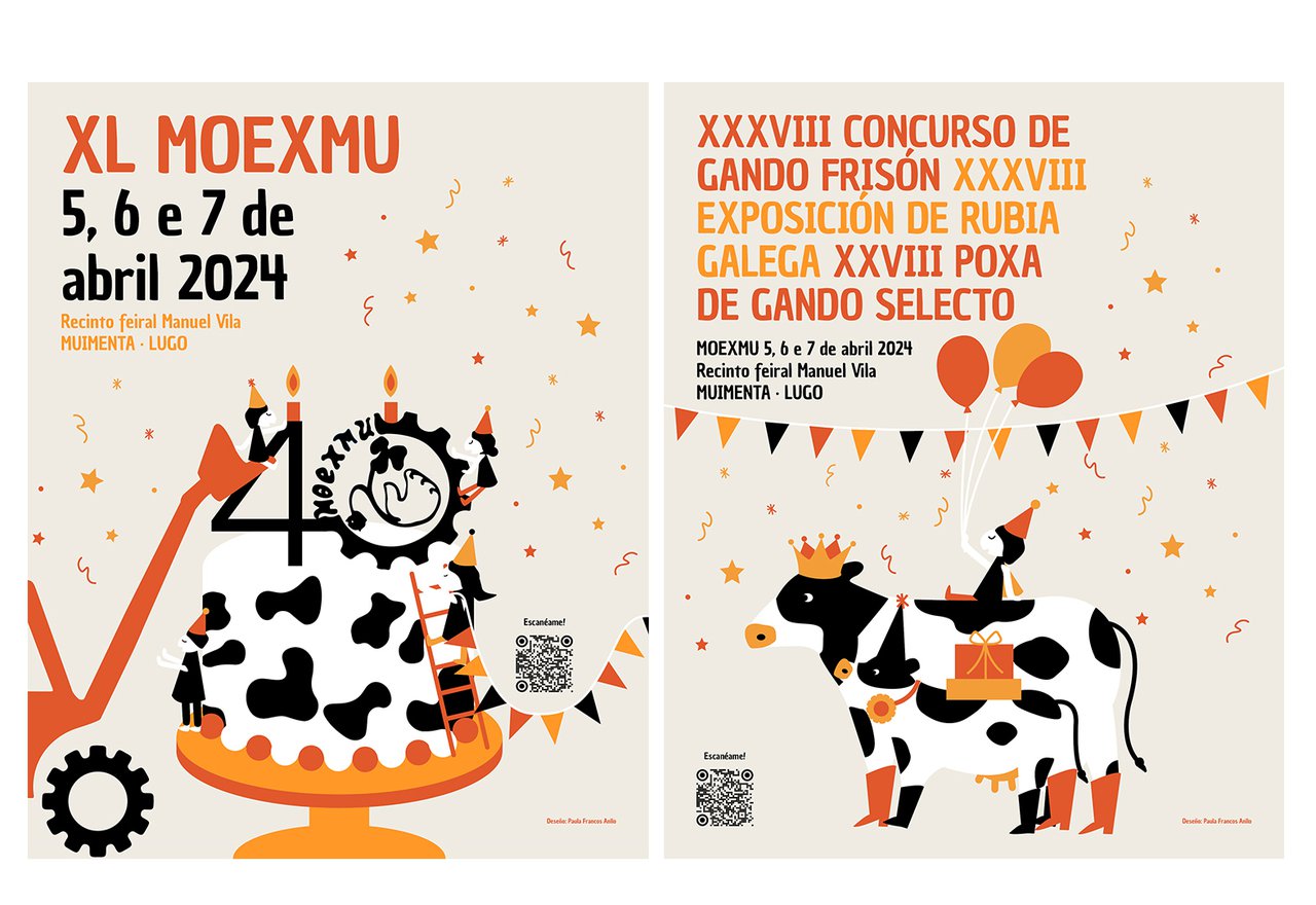 Los carteles de la Moexmu celebran su 40.ª edición