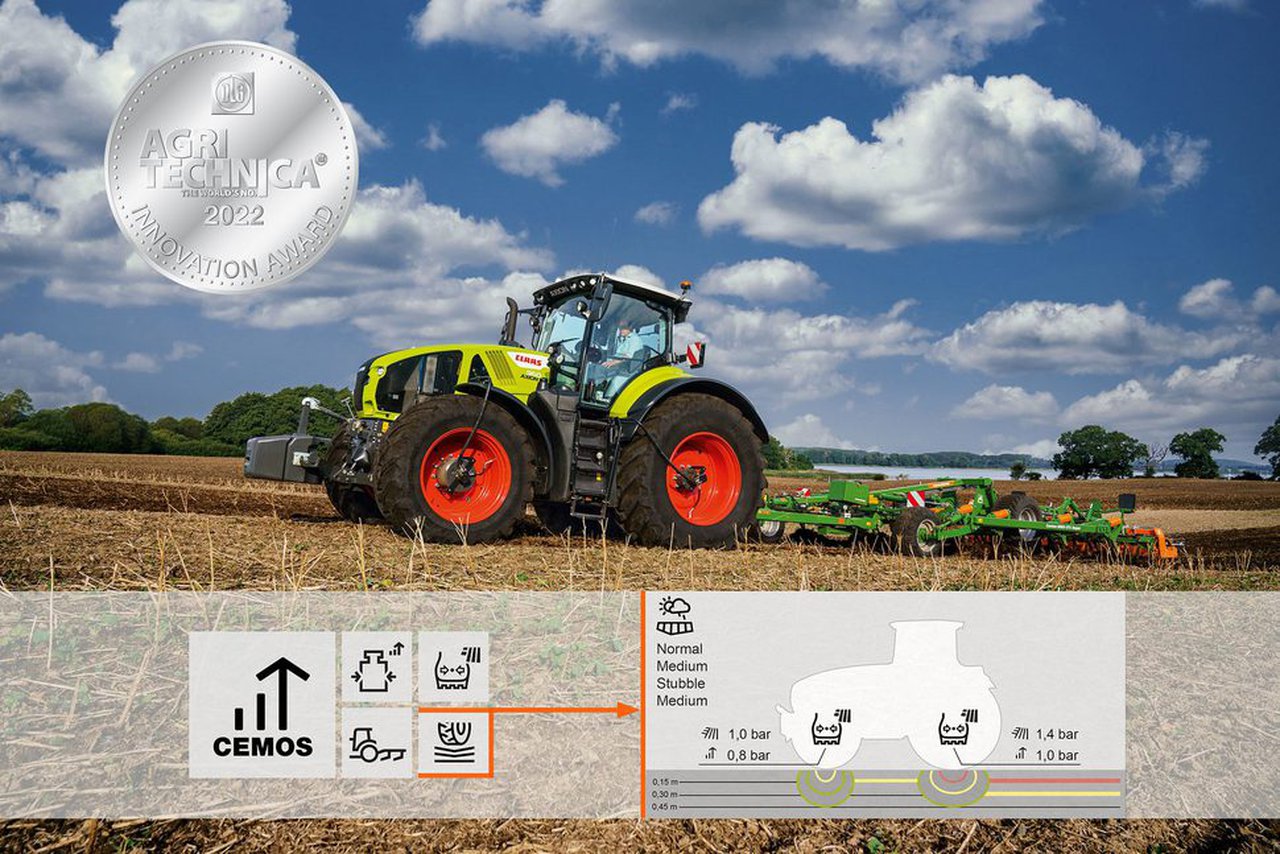 CLAAS recibe dúas medallas de prata en Agritechnica 2022