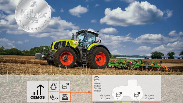 CLAAS recibe dúas medallas de prata en Agritechnica 2022