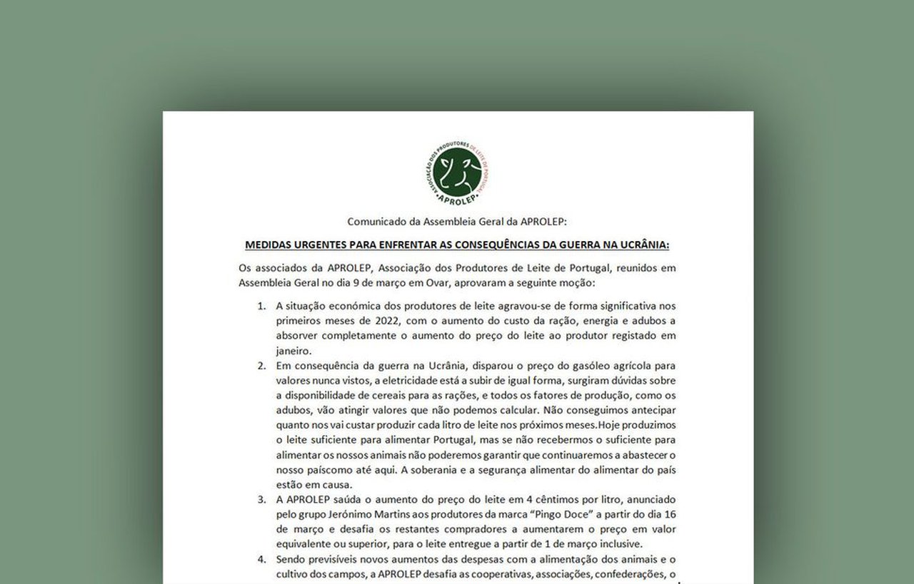 Aprolep solicita medidas urgentes para afrontar las consecuencias de la guerra de Ucrania