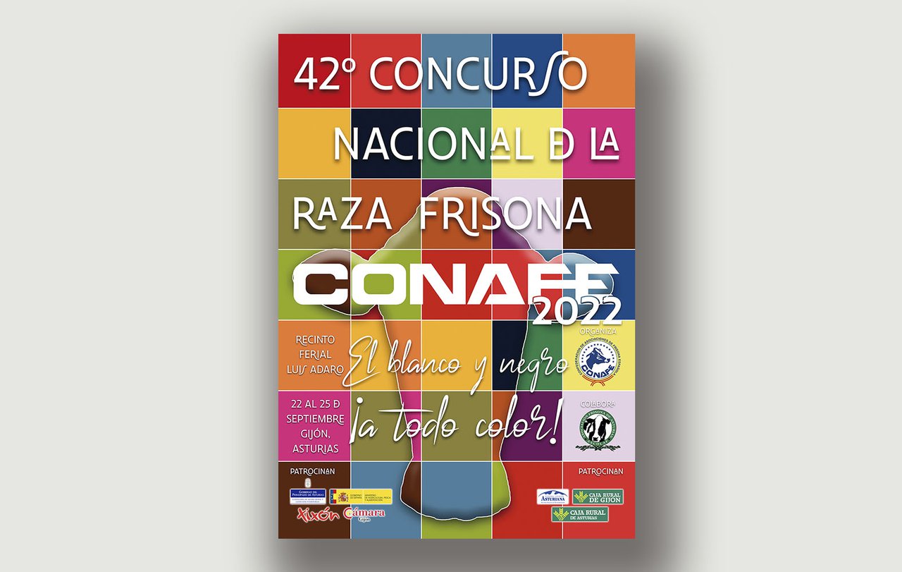 El 42.º Concurso Nacional de la Raza Frisona contará con campeonatos de terneras y vacas rojas