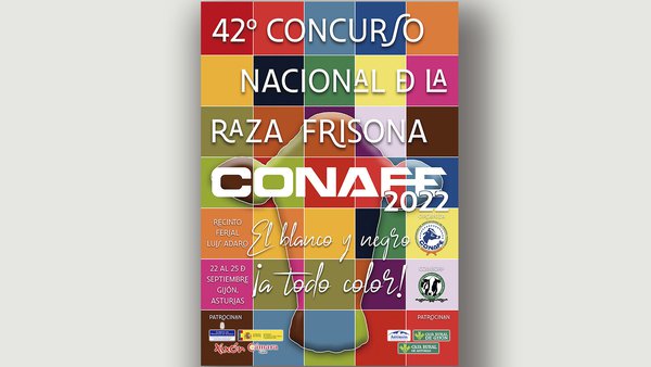 El 42.º Concurso Nacional de la Raza Frisona contará con campeonatos de terneras y vacas rojas