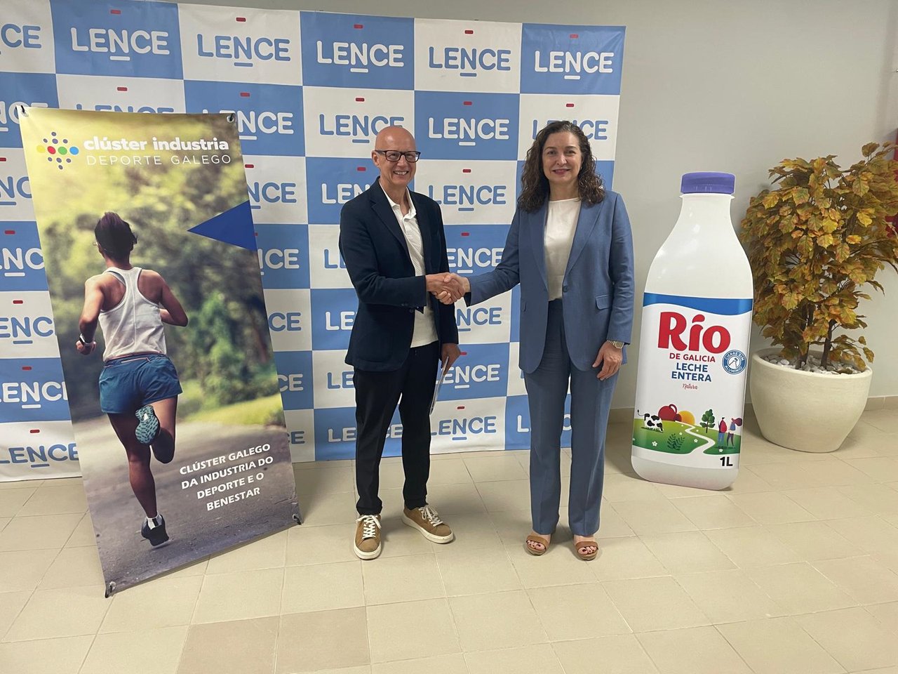 Grupo Lence firma un convenio con el Clúster Galego da Industria do Deporte e o Benestar para fomentar la alimentación saludable y la actividad física