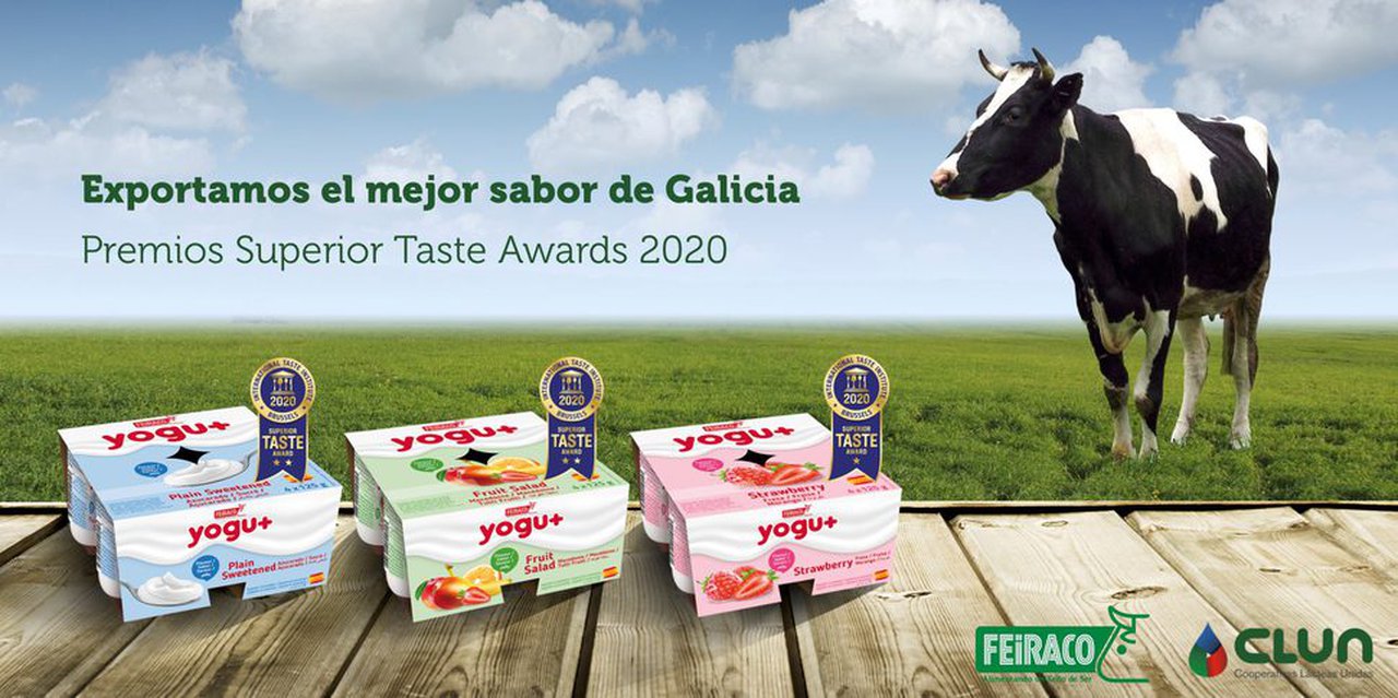 Feiraco Yogu+ logra cinco estrellas en los premios Superior Taste Awards