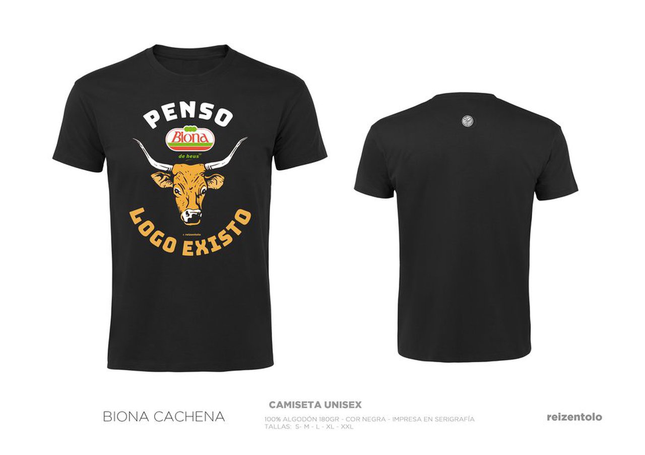 Biona, de De Heus, ten a súa propia camiseta de Reizentolo