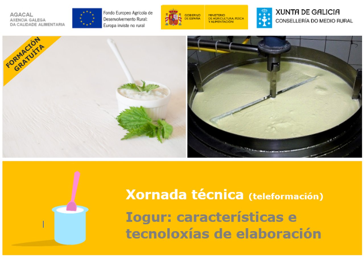Jornada virtual sobre las características y técnicas de elaboración de yogures