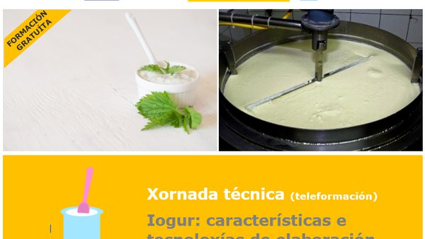 Jornada virtual sobre las características y técnicas de elaboración de yogures