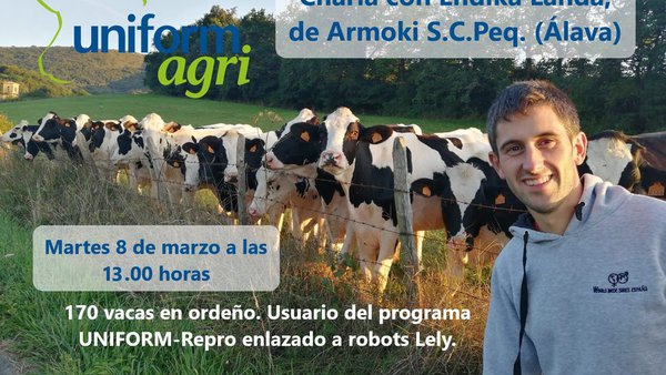 Charla en directo de Uniform-Agri sobre o programa UNIFORM-Repro