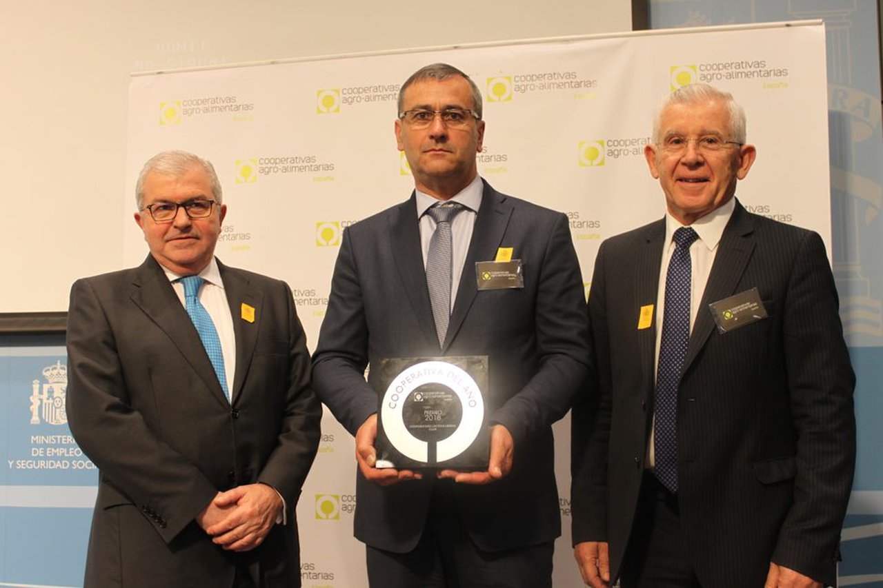 CLUN, premio Cooperativa del Año de Cooperativas Agro-alimentarias de España