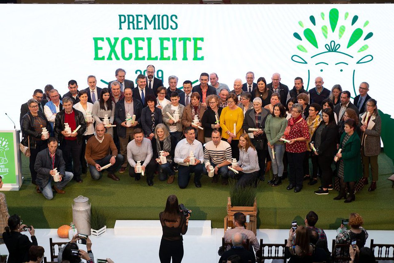 La calidad higiénico-sanitaria de las ganaderías gallegas, reconocida con los premios Exceleite