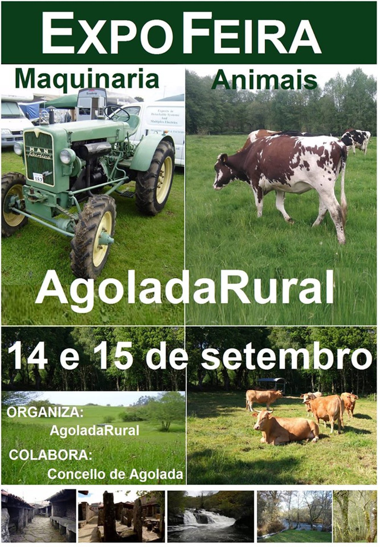 Agolada estrena mañana la primera edición de su ExpoFeira
