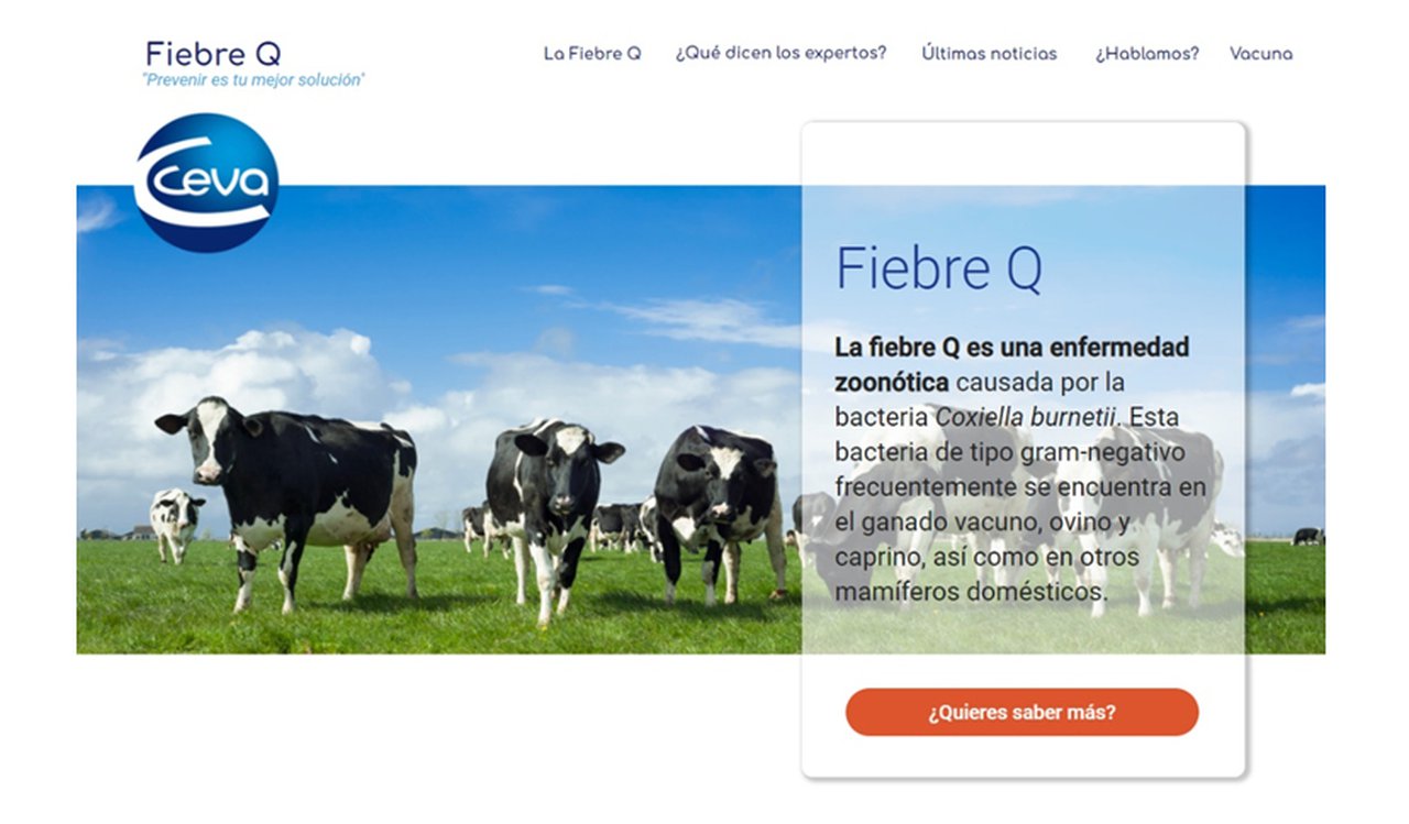 Ceva lanza unha páxina web de información e divulgación sobre a febre Q