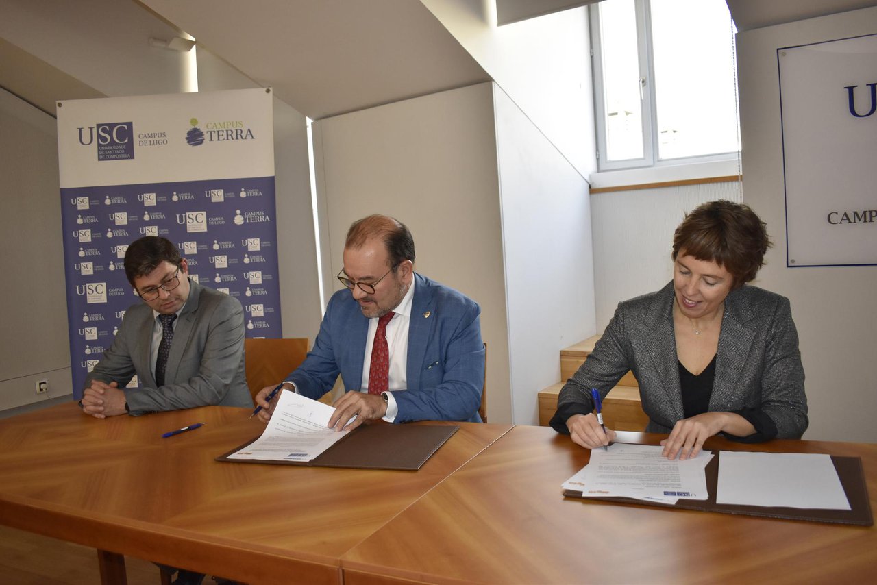 Aresa y la USC firman un año más el convenio que da pistoletazo de salida al Premio Aresa de Desarrollo Rural