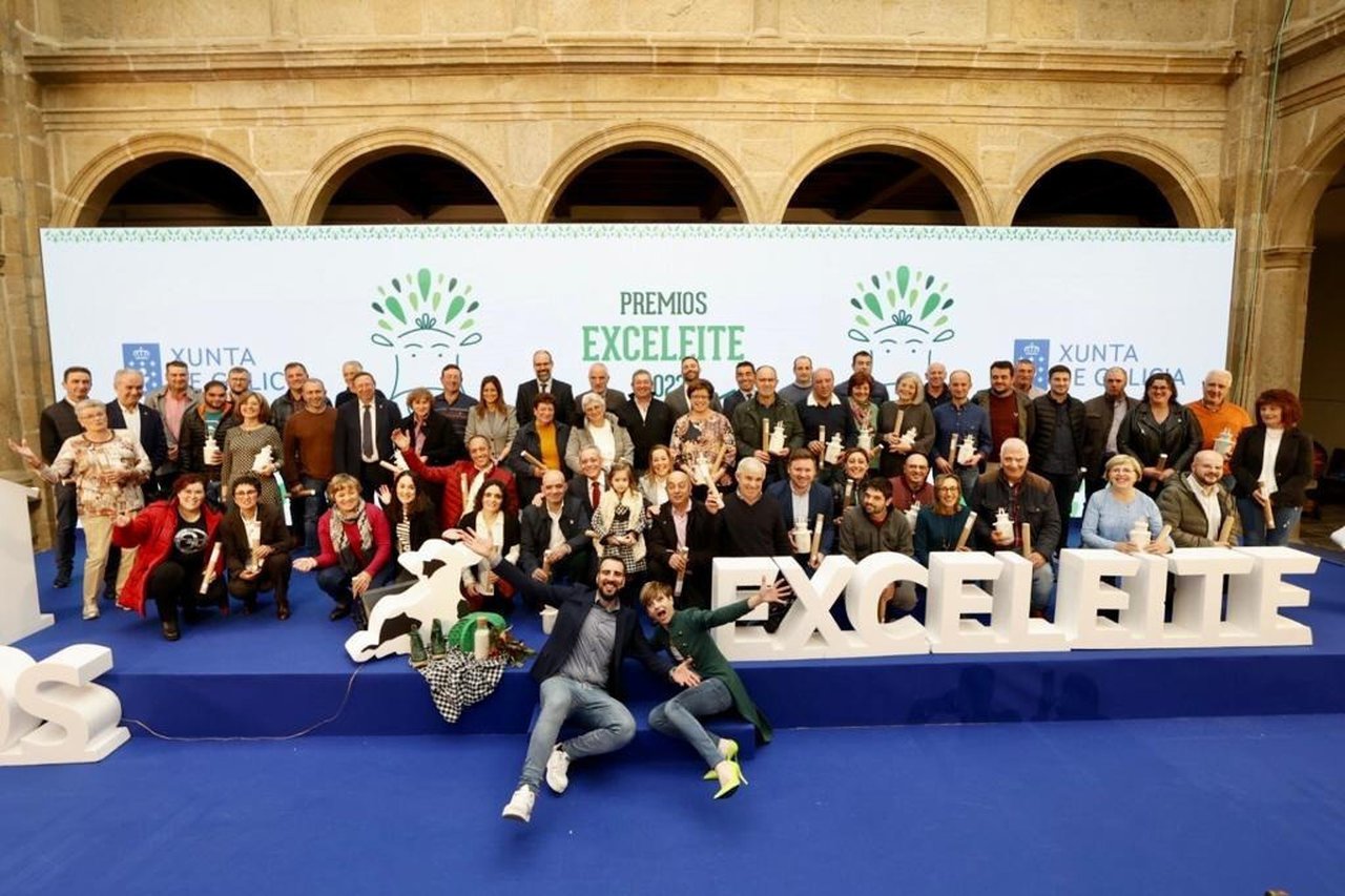 Entregados los Premios Exceleite a la excelencia higiénico-sanitaria de las ganaderías gallegas de leche cruda de vaca