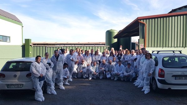 La visita a Ganxabar marca el segundo día del Forum Bayer de Vacuno