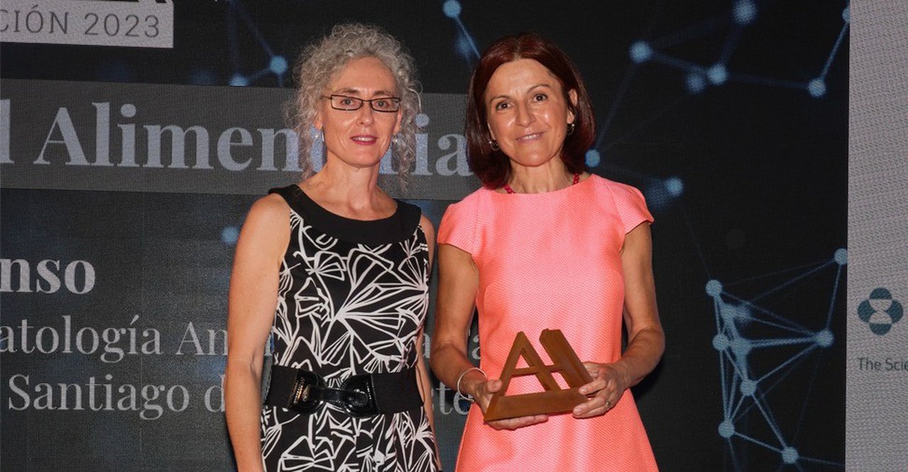 Marta López, distinguida con el premio de Salud Animal España en la categoría de Seguridad Alimentaria