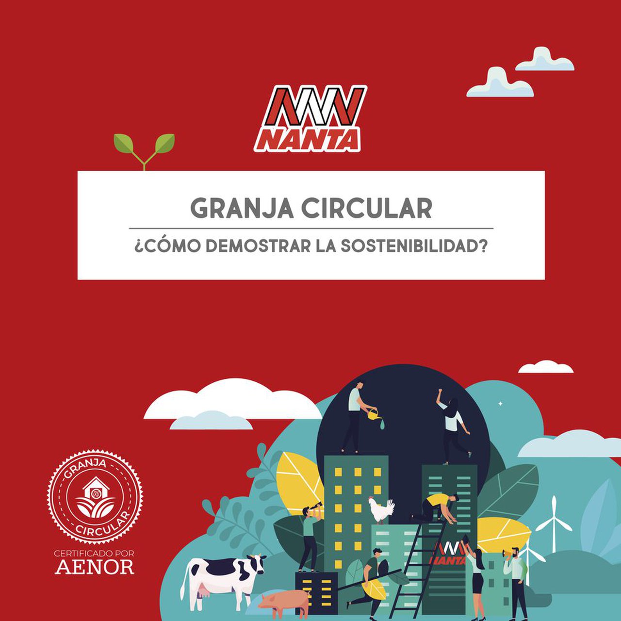 Nanta ofrece un servicio de consultoría integral a través de Granja Circular