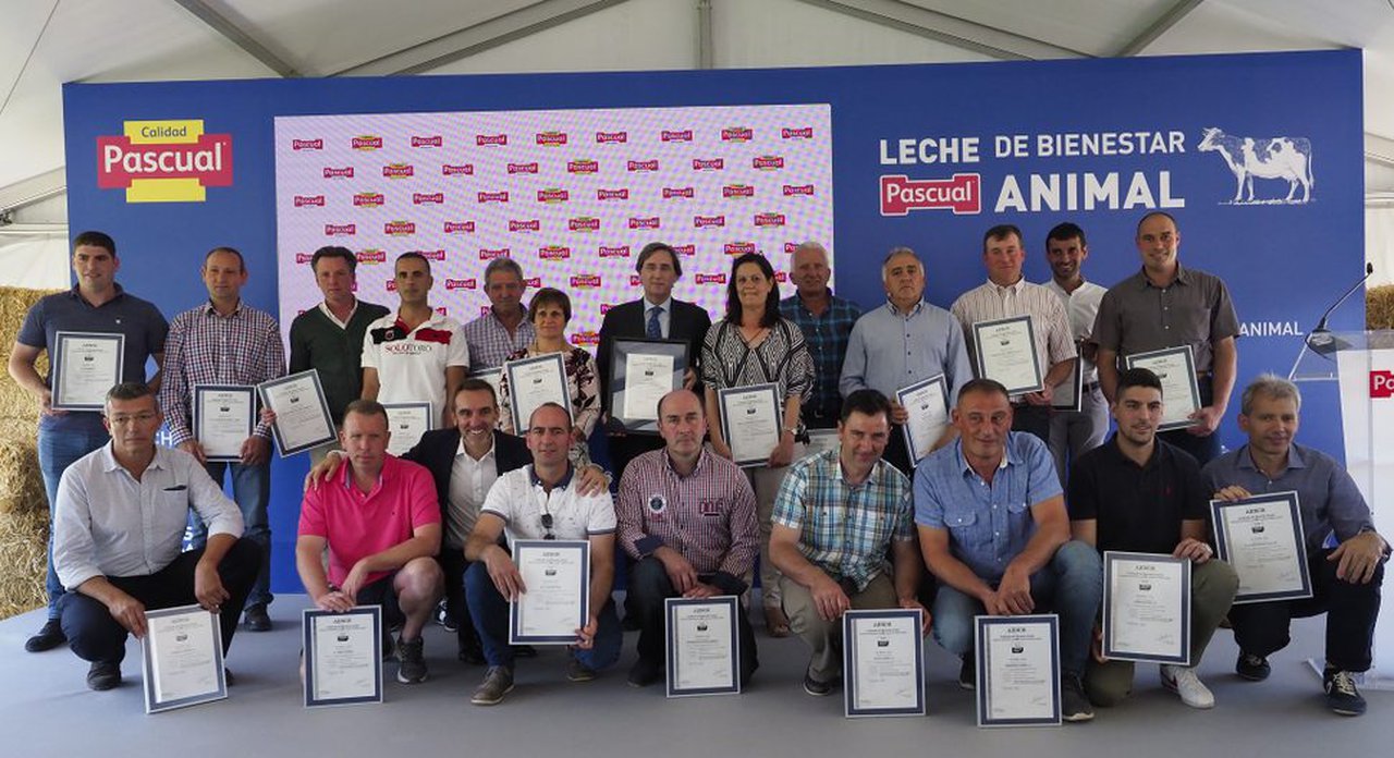 Calidad Pascual, único fabricante con todas as súas granxas certificadas en benestar animal