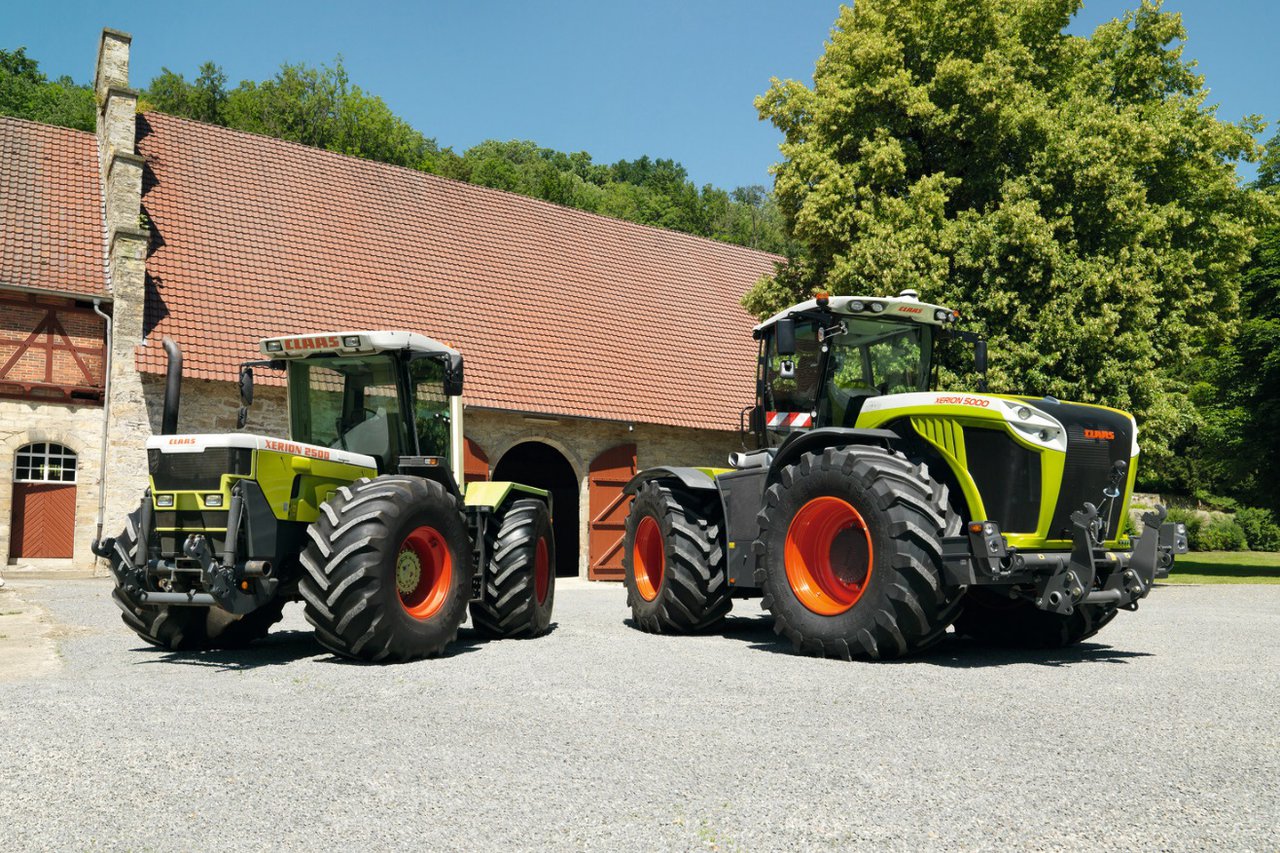 Claas celebra los 25 años de producción en serie de Xerion con una edición especial limitada