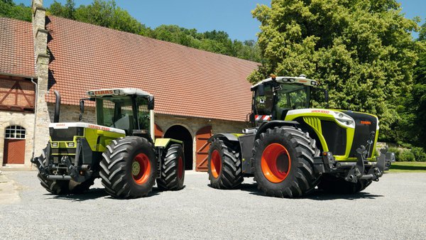 Claas celebra los 25 años de producción en serie de Xerion con una edición especial limitada